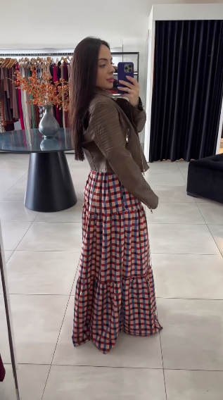 Ref.111 | Vestido Longo + Jaqueta