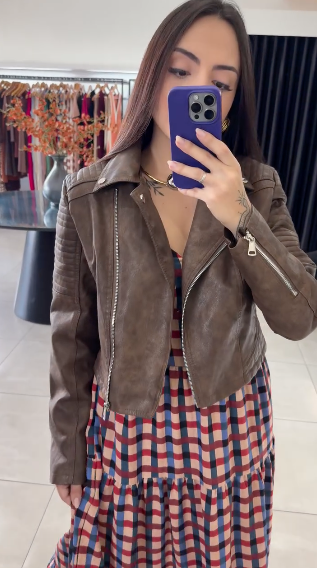 Ref.111 | Vestido Longo + Jaqueta