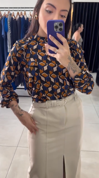 Ref.176 | Conjunto (SAIA+BLUSA)