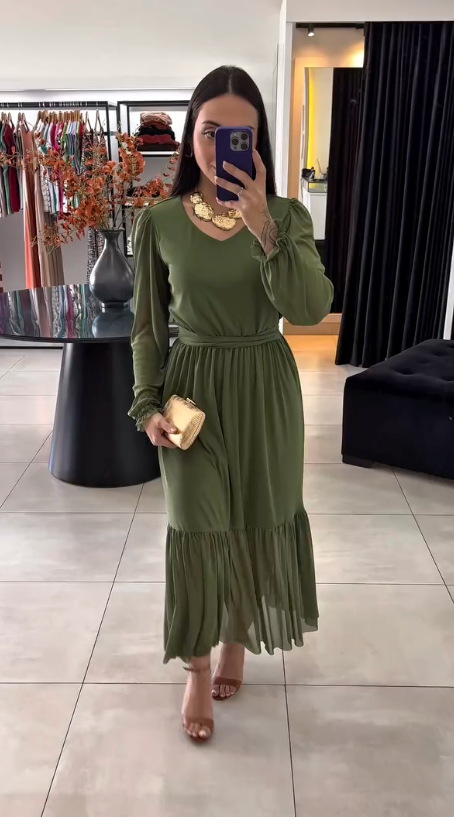 Ref.182| Vestido Longo
