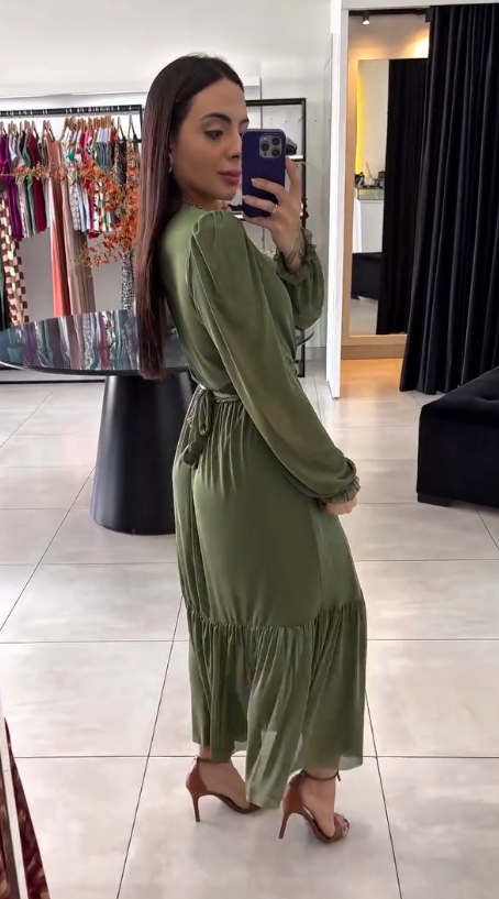 Ref.182| Vestido Longo